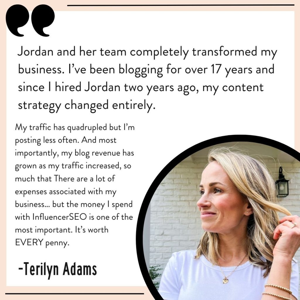 terilyn adams influencerseo review