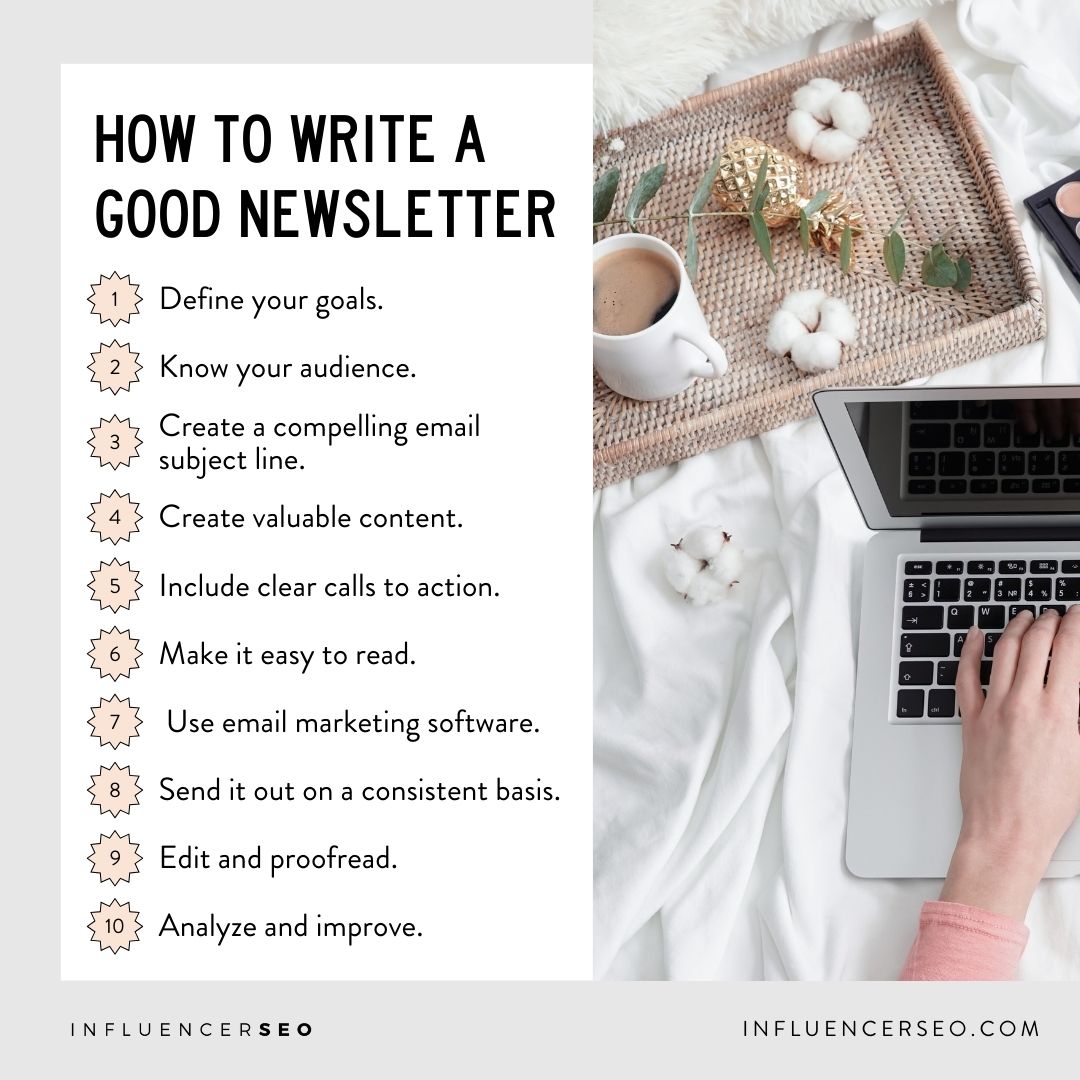 how to write a good newsletter how to write a good newsletter