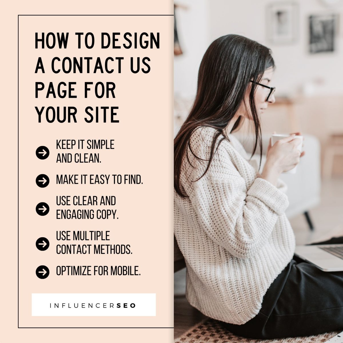 how to design a contact page for your site