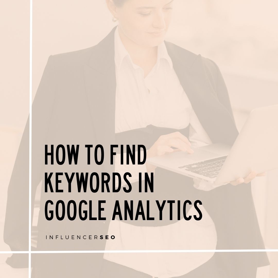 how to find keywords in google analytics