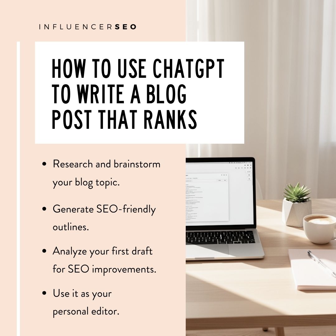 How to Use ChatGPT to Write a Blog Post That Ranks