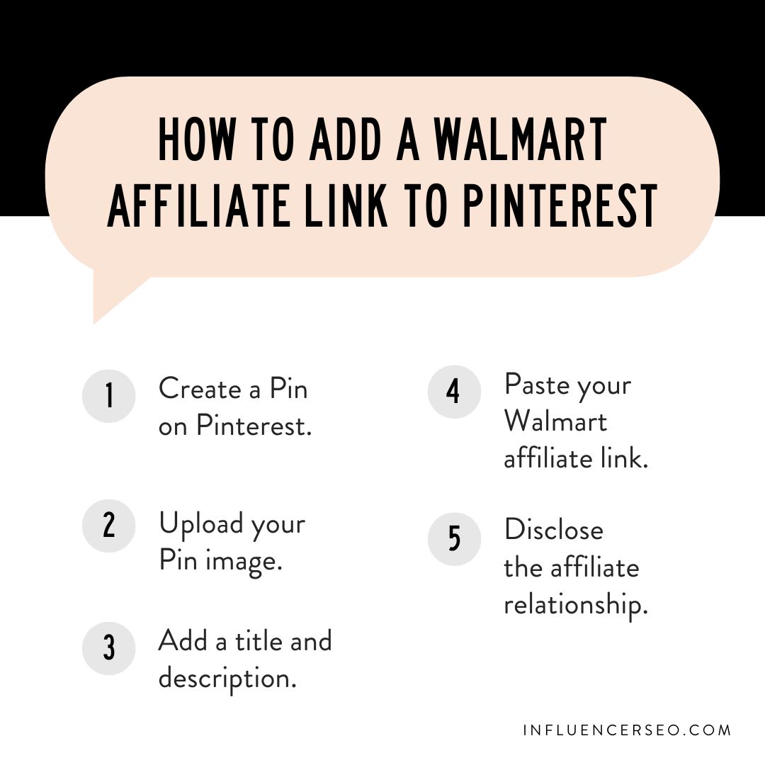 how to add a walmart affiliate link to pinterest