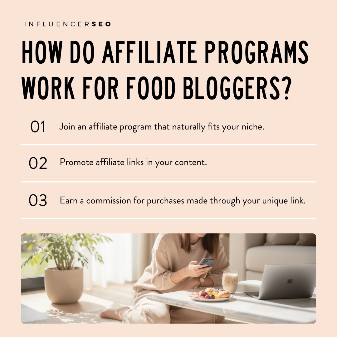 How Do Affiliate Programs Work for Food Bloggers How Do Affiliate Programs Work for Food Bloggers