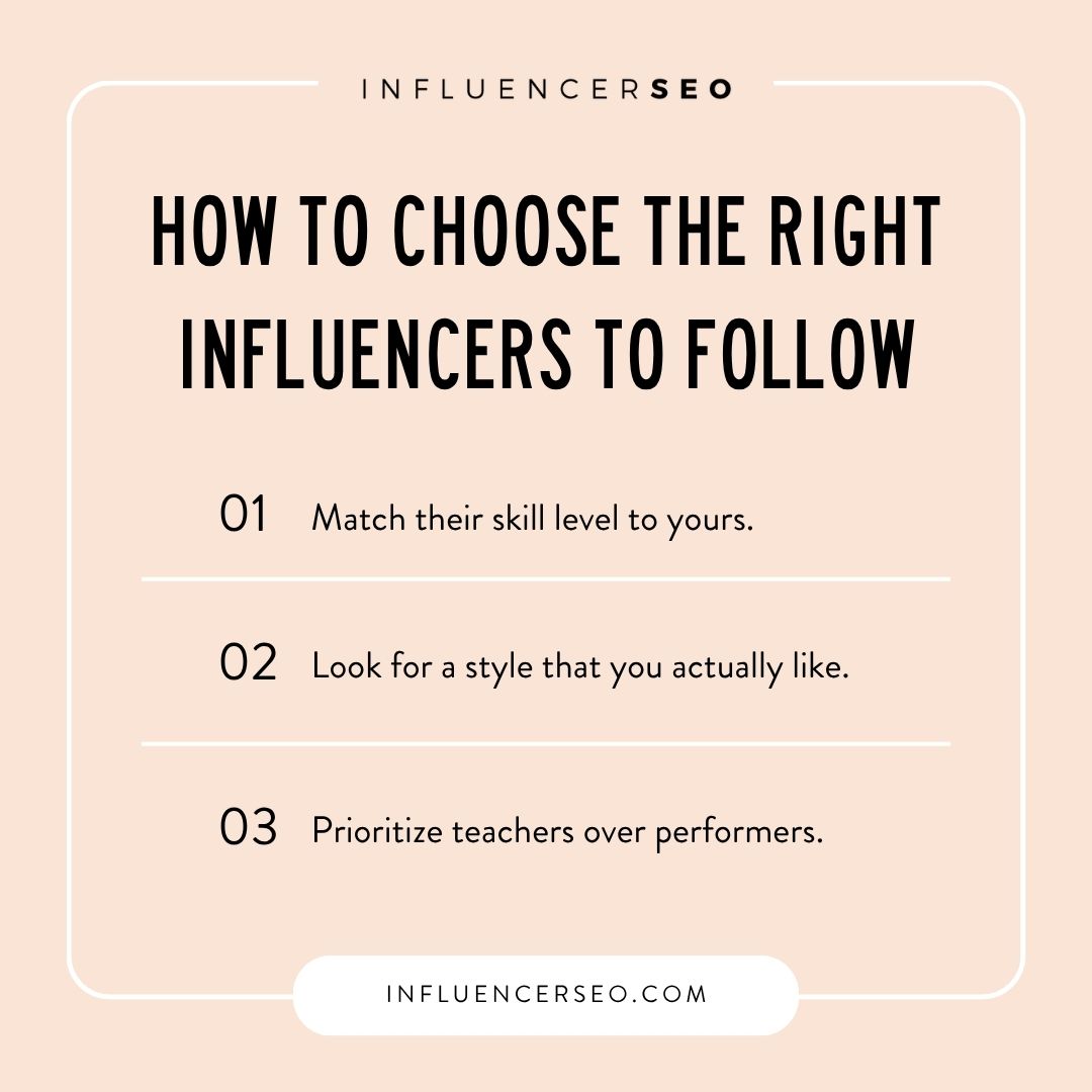 How to Choose the Right Influencers to Follow